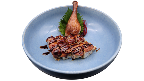 378 Signature du Chef Zheng : Roll croustillant au magret de canard 烤鸭卷