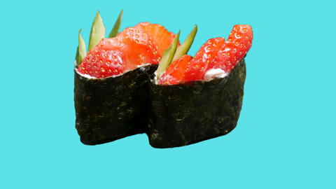 211 Sushi tartare de fraise