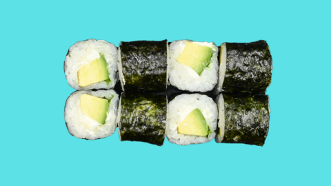 35 Maki avocat cheese