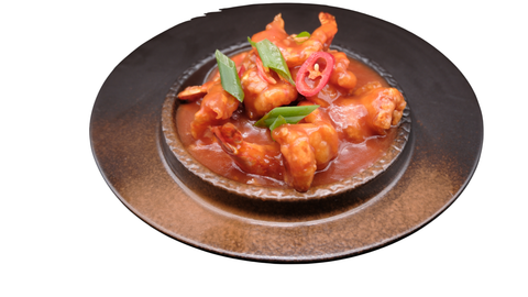131 Gambas épicées à la sauce tomate 茄汁大虾